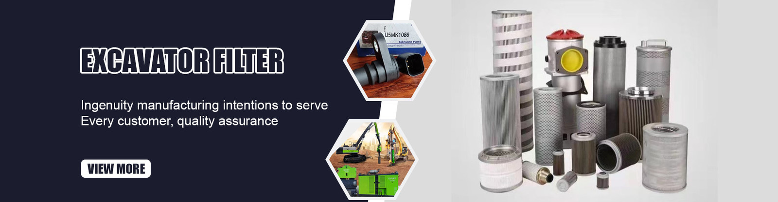 Thùng và răng của máy đào