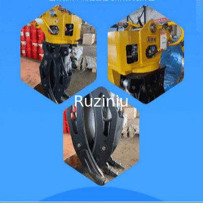 Phụ tùng máy đào Sany Máy gắp gỗ quay thủy lực cho máy đào 7 tấn