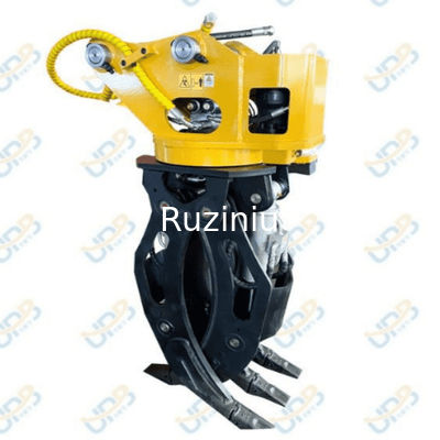 Phụ tùng máy đào Sany Máy gắp gỗ quay thủy lực cho máy đào 7 tấn