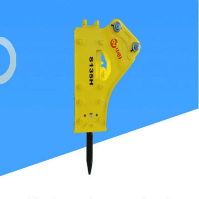 Búa nghiền thủy lực thanh 135 bit SYB80 Loại hình tam giác cho SY195/205/SY215