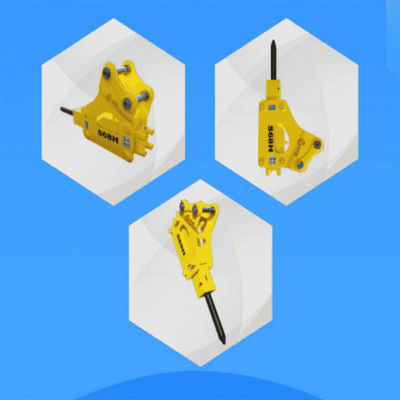 Phụ tùng máy đào SYB40 Búa nghiền thủy lực cho SY55/60