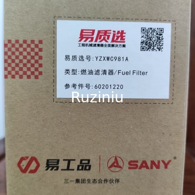 60201220 Bộ lọc nhiên liệu Sany SY55/SY60/SY85/SY95/SY215/SY305/SY485/SY500 Áp dụng cho 4JG1/4JJ1/4BG1/6HK1/6WG1