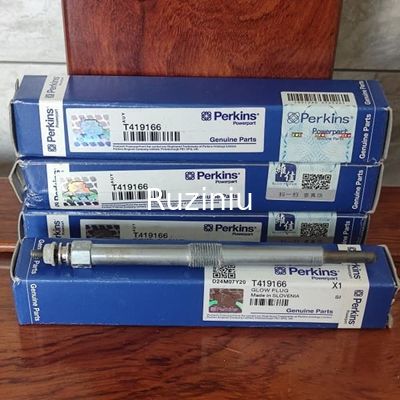 T419166 3054C Phích cắm phát sáng Perkins Phích cắm sưởi điện 12V Perkins